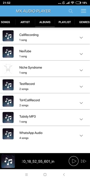 MX Audio Player - Preview 3