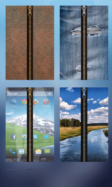 Zipper Slider Lock Screen - Preview 2