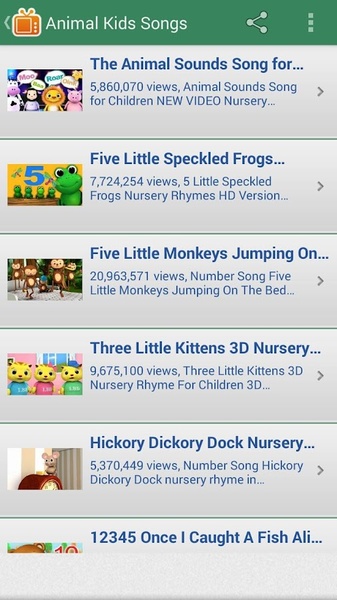 Animal Kids Songs - Preview 2