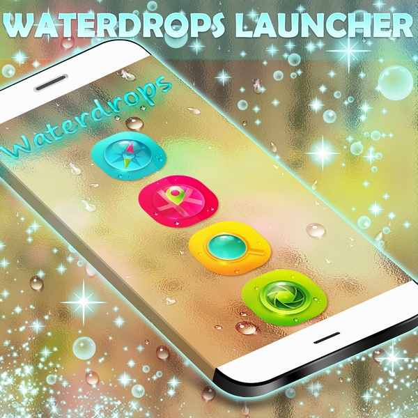 Waterdrops GO Launcher - Preview 1