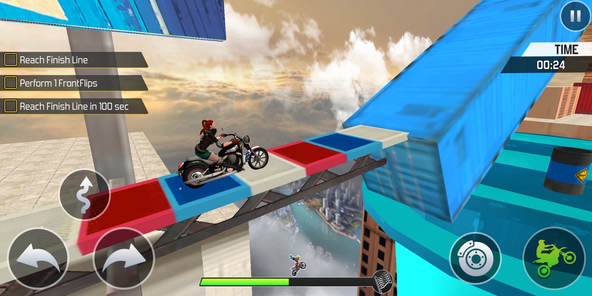 Bike Impossible Tracks Racing Motorcycle Stunts - Preview 11
