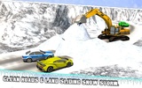 Winter Snow Excavator Crane Op screenshot 10