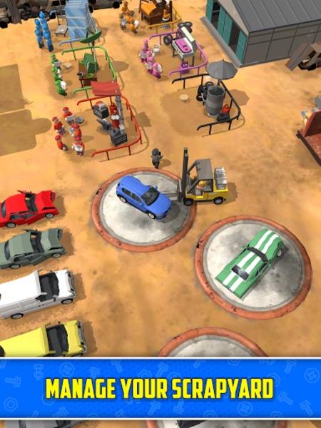 Scrapyard Tycoon Idle Game - Preview 1