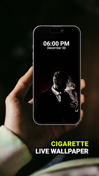 Cigarette Live Wallpaper for Android