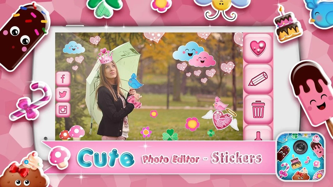 Cute Photo Editor Stickers - Preview 5