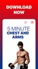 5 Minute Chest and Arms screenshot 1