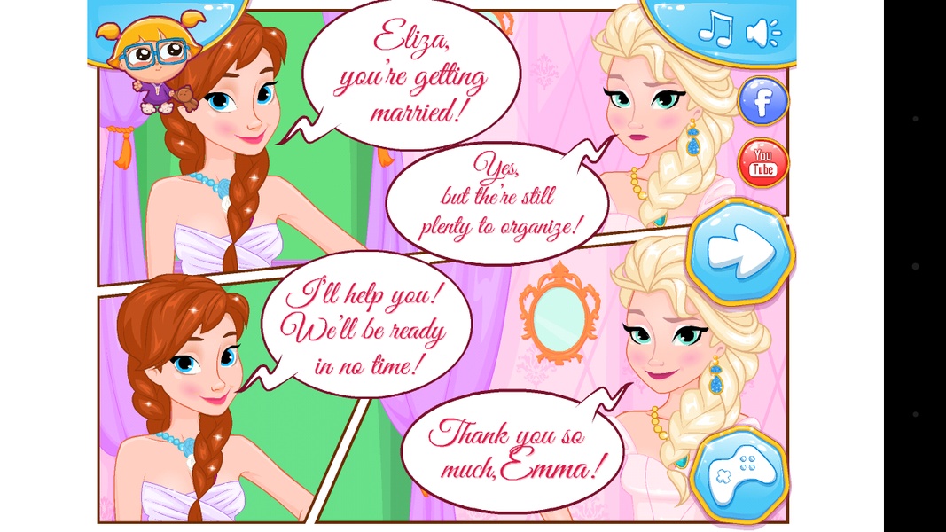 Elsa and Rapunzel College para Android - Baixe o APK na Uptodown