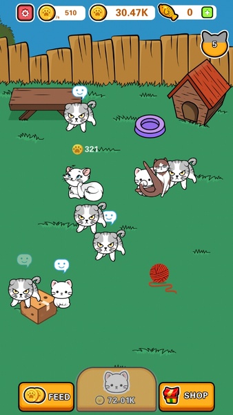 Merge Cats Cute Idle Game - Preview 3