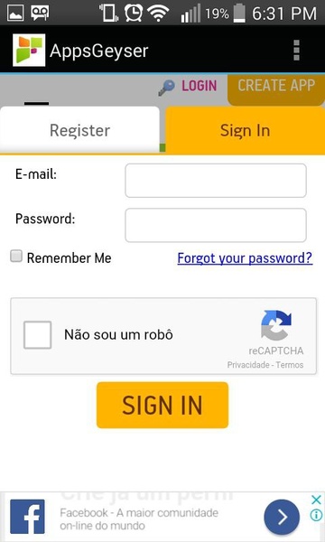 AppsGeyser Mobile - Preview 4