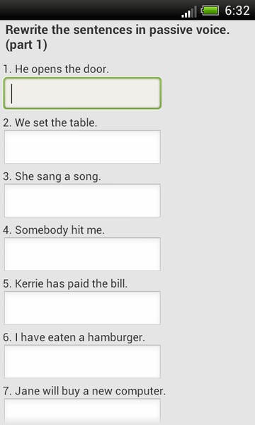 English Exercises - Preview 3