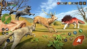 Wild Wolf Simulator Wolf Games screenshot 1
