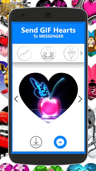 GIF Hearts - Preview 5