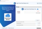 Cigati iCloud Email Backup Tool screenshot 1