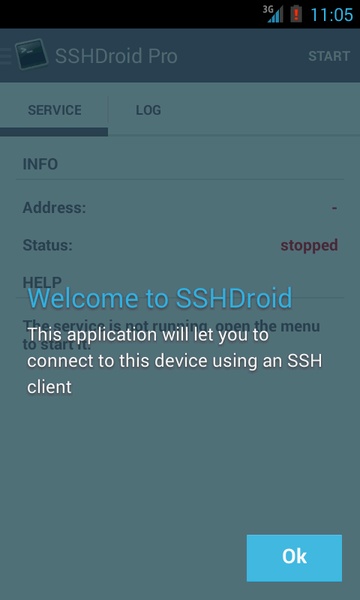 SSHDroid - Preview 8