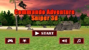 Commando Adventure Sniper 3D screenshot 1