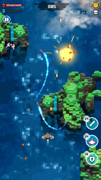 Captain Galaxy Pixel Shooter - Preview 4