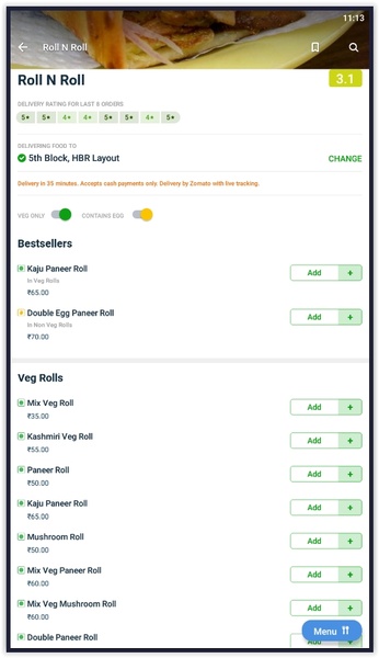 Zomato Order - Food Delivery App - Preview 6