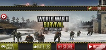 World War II Survival: FPS Shooting Game screenshot 3