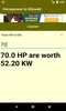 Horsepower to Kilowatt screenshot 3