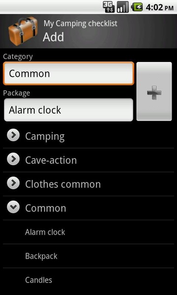 LuggageChecklist - Preview 1