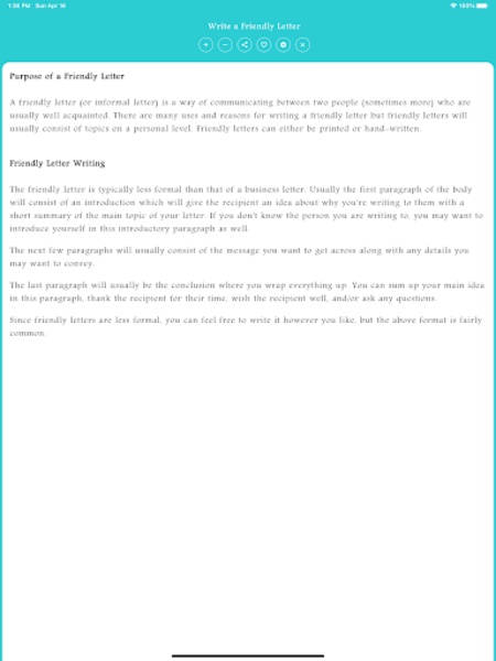 English Letter Writing - Preview 6