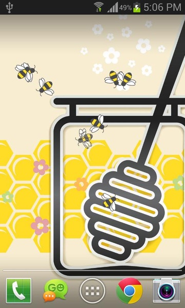 Honey bees Live Wallpaper - Preview 3