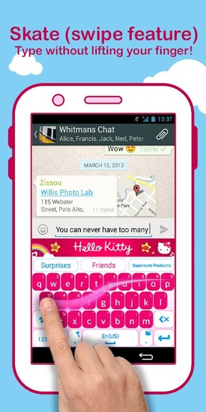 Hello Kitty Official Keyboard - Preview 2