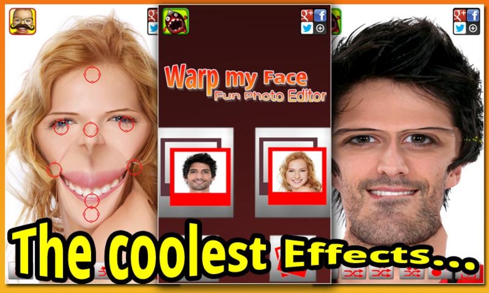 Warp My Face: Fun Photo Editor - Preview 4