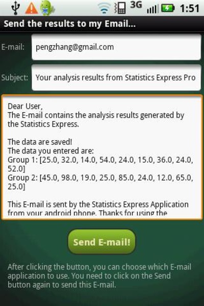 Statistics Express Lite - Preview 1