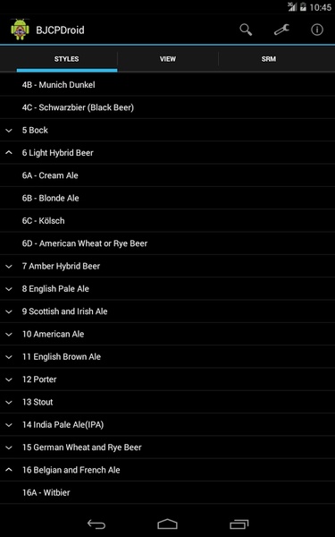 BJCPDroid - Preview 1