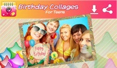 Birthday Collages For Teens screenshot 1