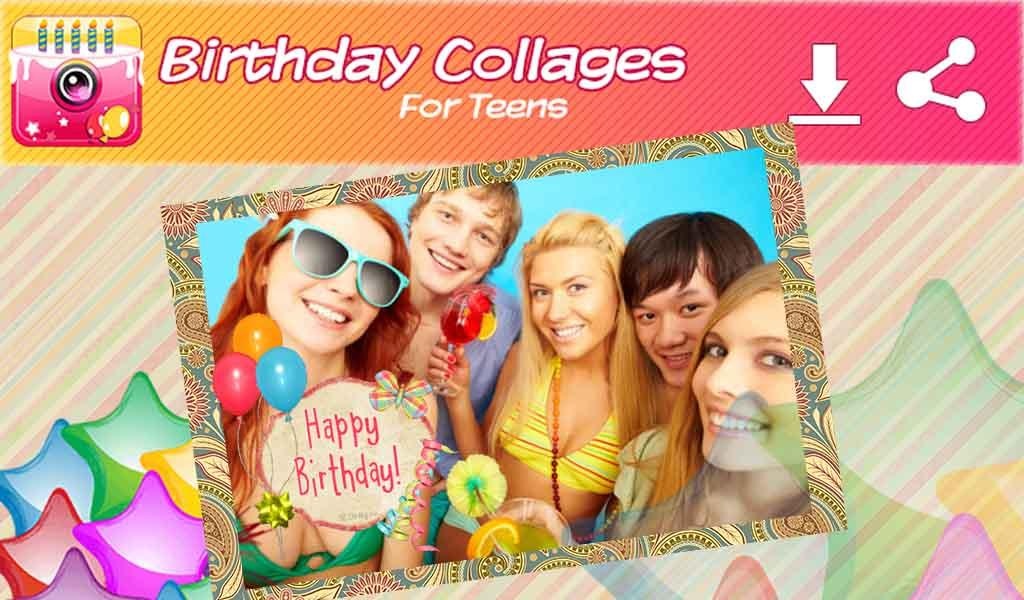Birthday Collages For Teens - Preview 1