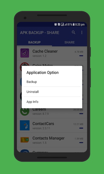 APK Backup - Share - Preview 3