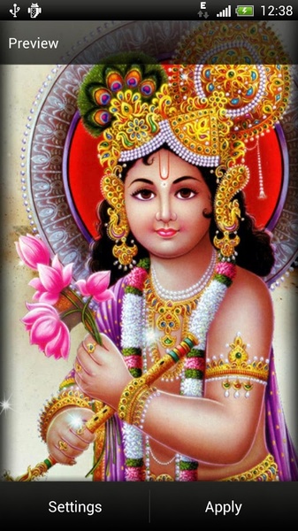 Krishna Live Wallpaper - Preview 2