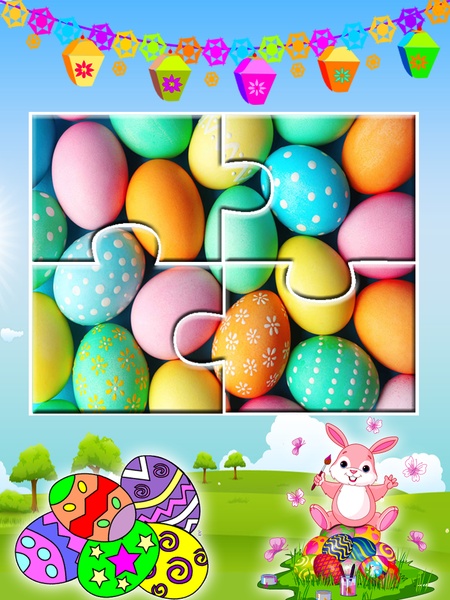 Easter Bunny Jigsaw Puzzle - Preview 4