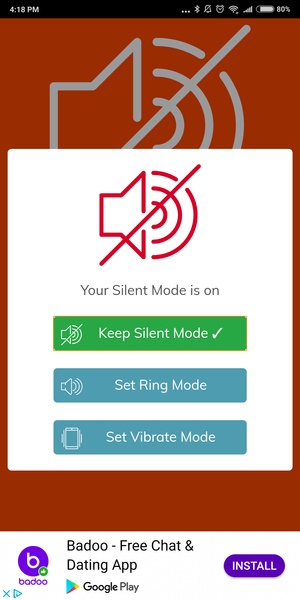 Silent for Android