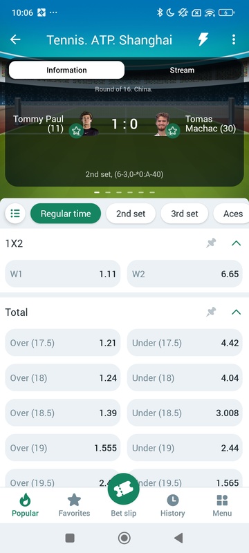 Betwinner Screenshot 2