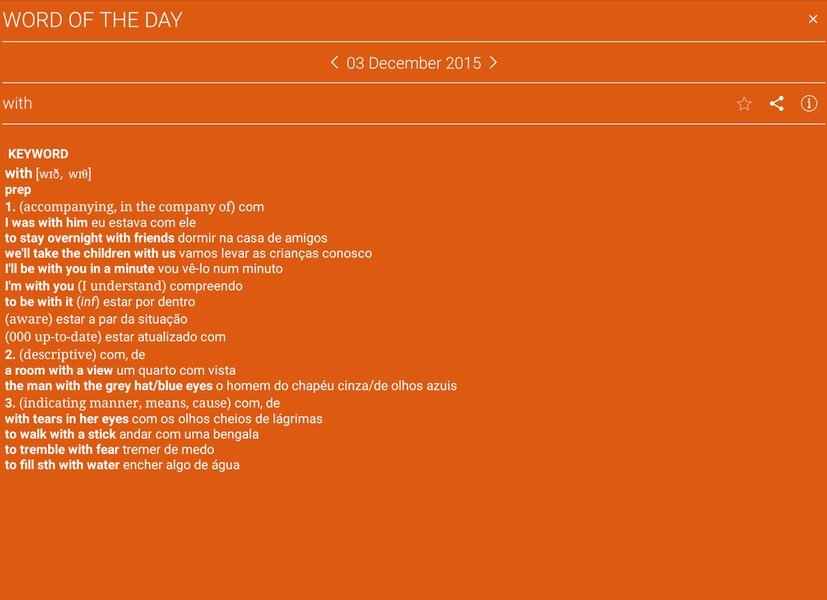 Collins Portuguese Dictionary - Preview 3