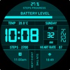 Sci-Fi Digital Watch Face screenshot 3