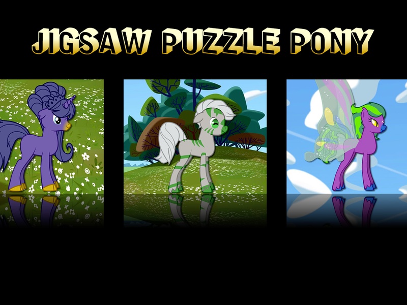 Jigsaw Puzzle Pony - Preview 1