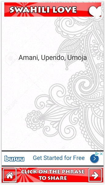 SWAHILI LOVE - Preview 2