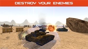 Tank Combat：Offline Battlezone screenshot 2