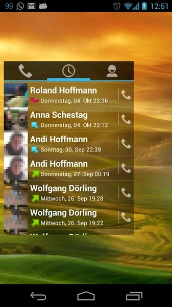 Simple Dialer Widget - Preview 3