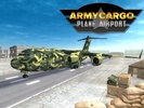 Army Cargo Plane Airport 3D screenshot 7