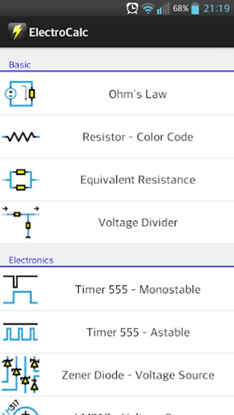 ElectroCalc FREE - Preview 6