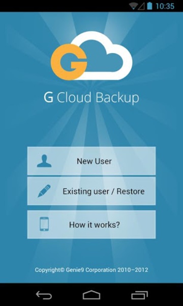 G Cloud Backup - Preview 10