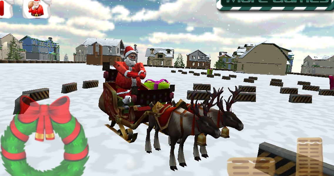 Santa Sleigh Parking - Preview 5