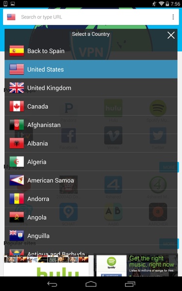 Download Hola VPN Proxy Plus  for Android 