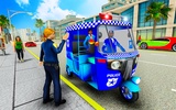 Police Tuk Tuk Rickshaw Games screenshot 8