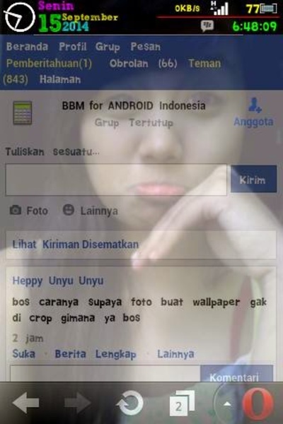 Theme transparent fb - Preview 3